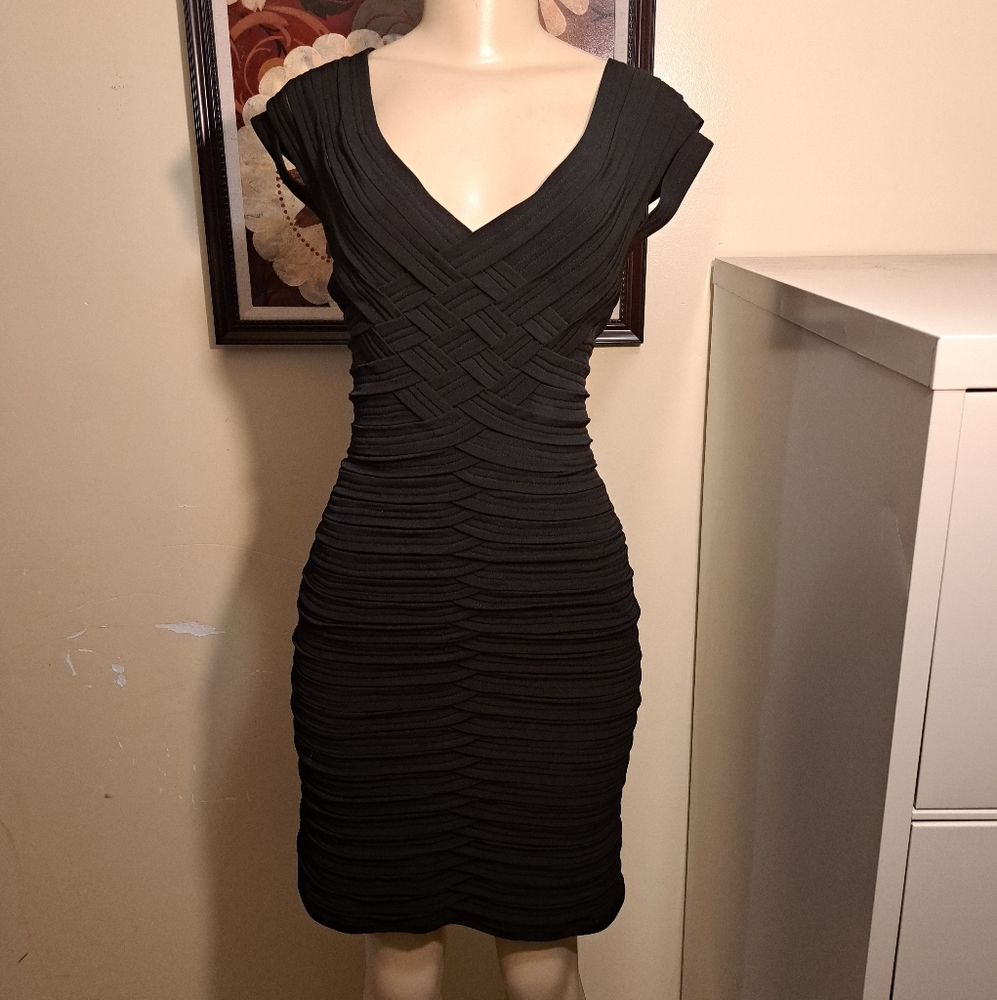 Tadashi collection bandage dress L